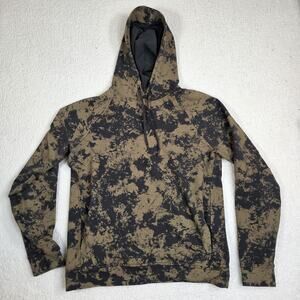 Lululemon Men's City Sweat Pullover Hoodie French Terry Graphite Gray Brown Sz M